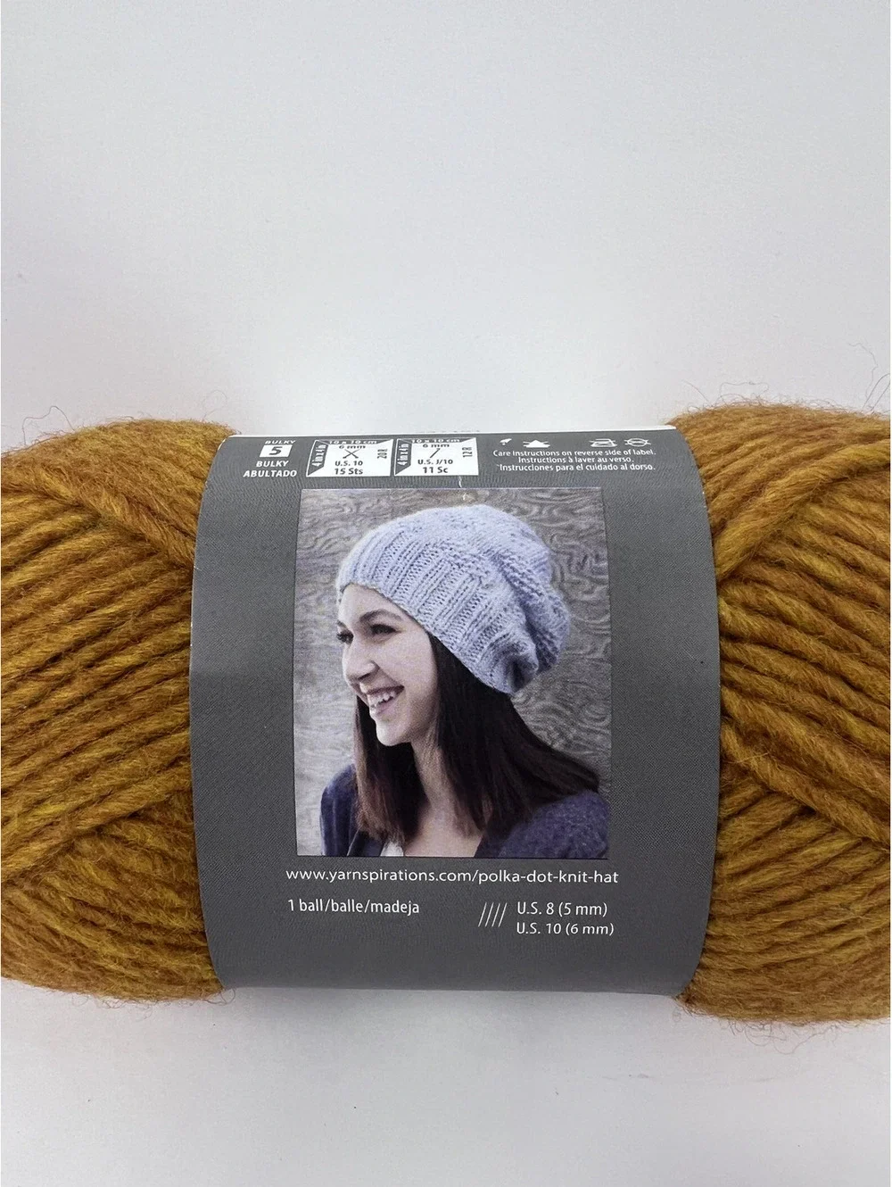 Patons Alpaca Blend Yarn 3.5 oz / 100 g - Mustard Gold